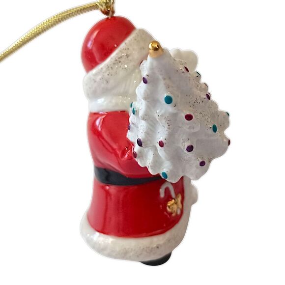 Lenox Tree Charmer Ornament Santa Claus Christmas Tree Porcelain Handpainted - Picture 5 of 15